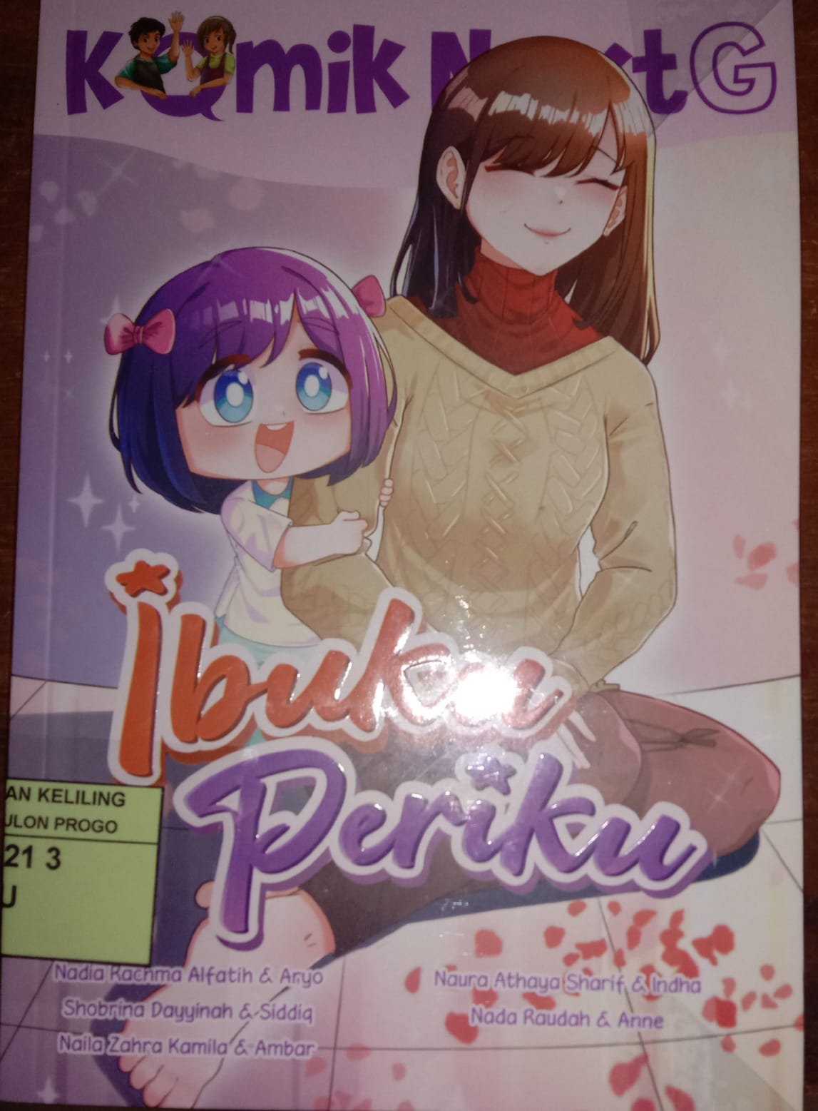 Cover Komik Next G Vol. 487: Ibuku Periku / Nadia Rachma Alfatih