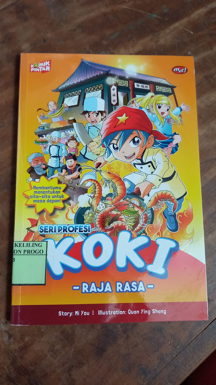 Cover Koki Raja Rasa / Ratih Andaruni