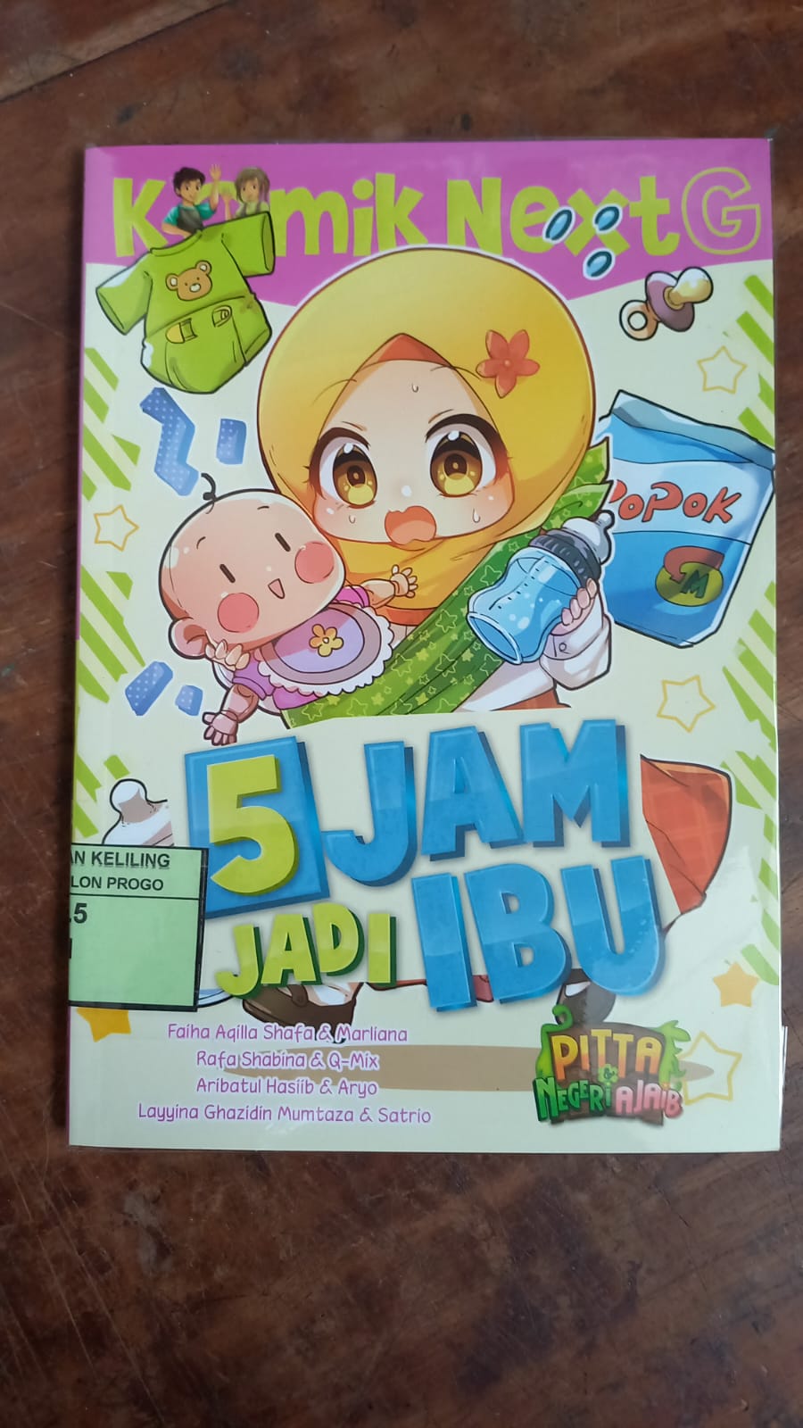 Cover 5 jam jadi ibu / Faiha Aqilla Shafa & Marliana