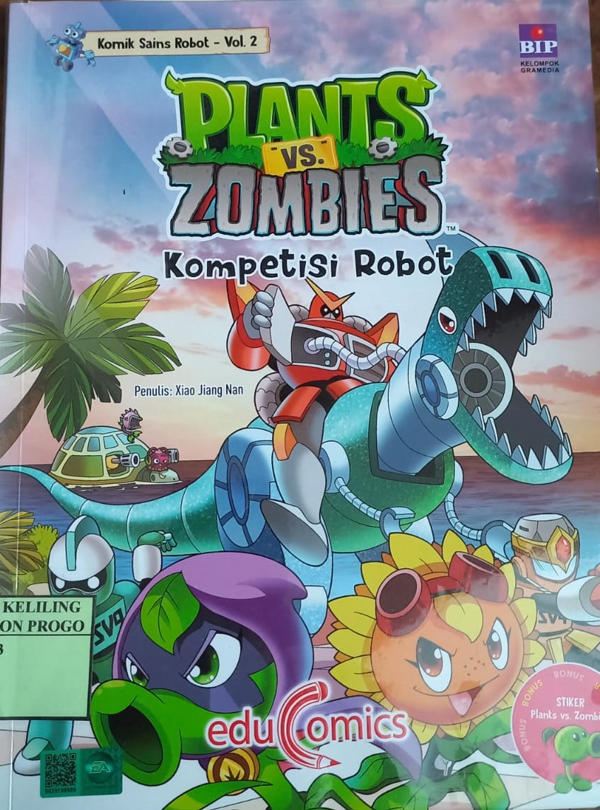 Cover Plants vs Zombies :  Kompetisi robot / Xiao Jiang Nan
