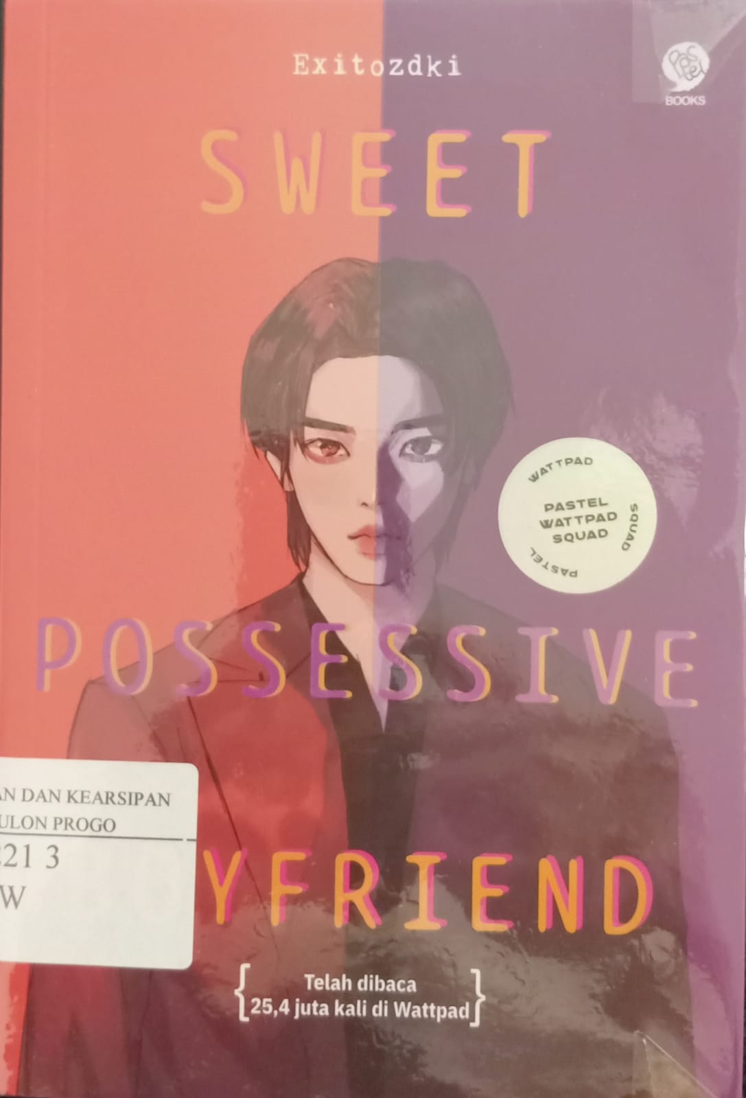 Cover Sweet Possessive Boyfriend / Dewi Woro Serayu