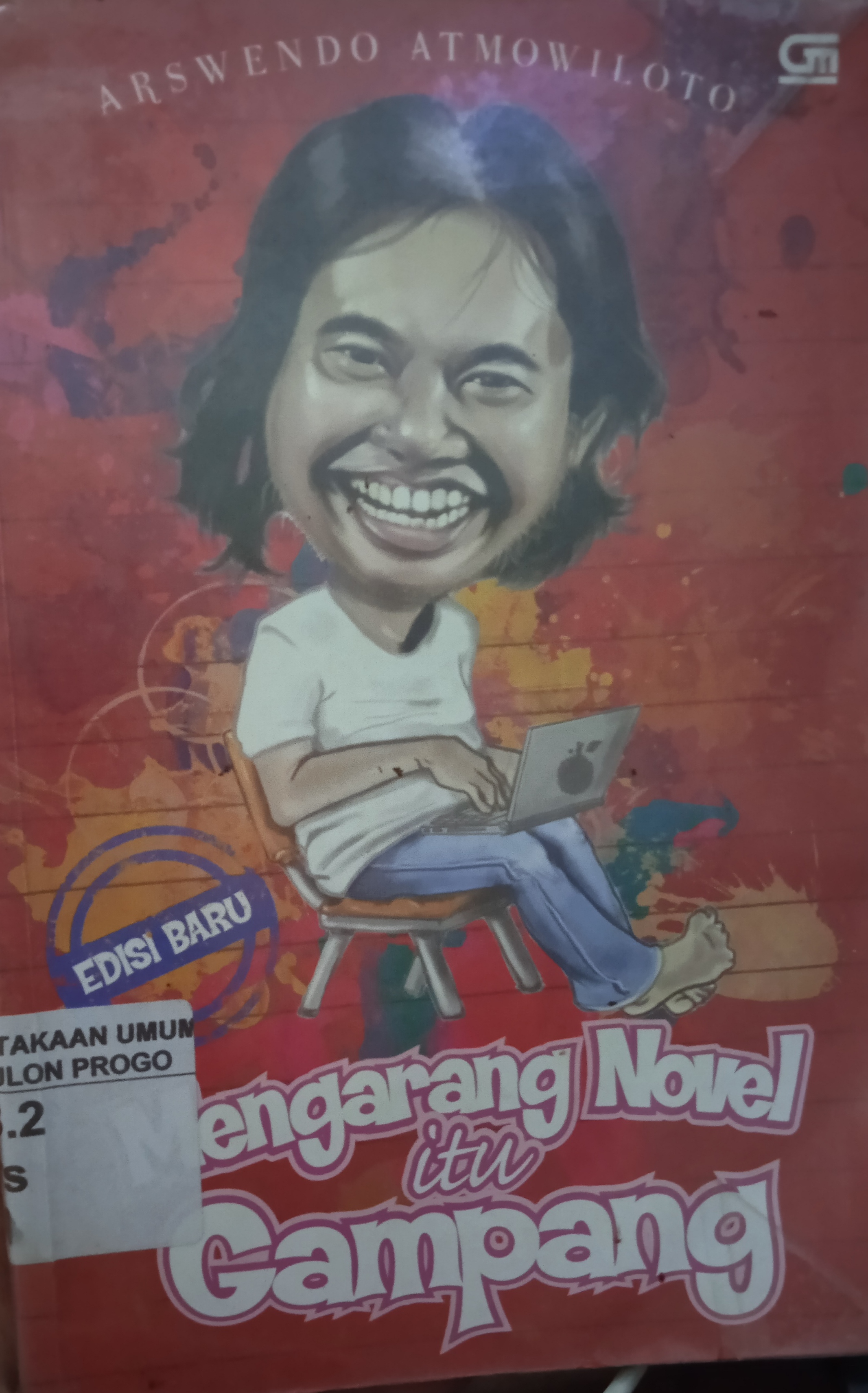 Cover Mengarang Novel Itu Gampang