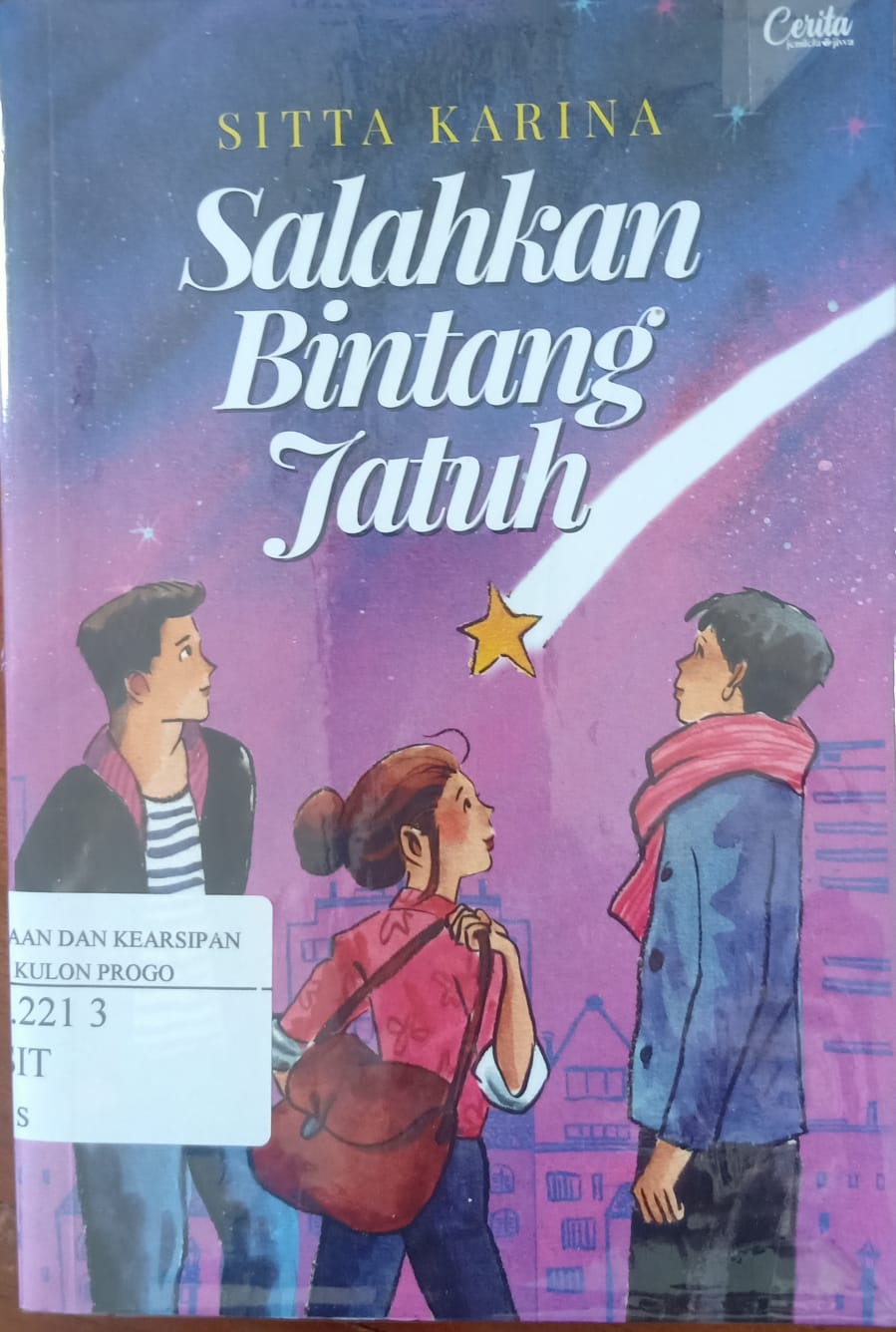Cover Salahkan Bintang Jatuh / Sitta Karina