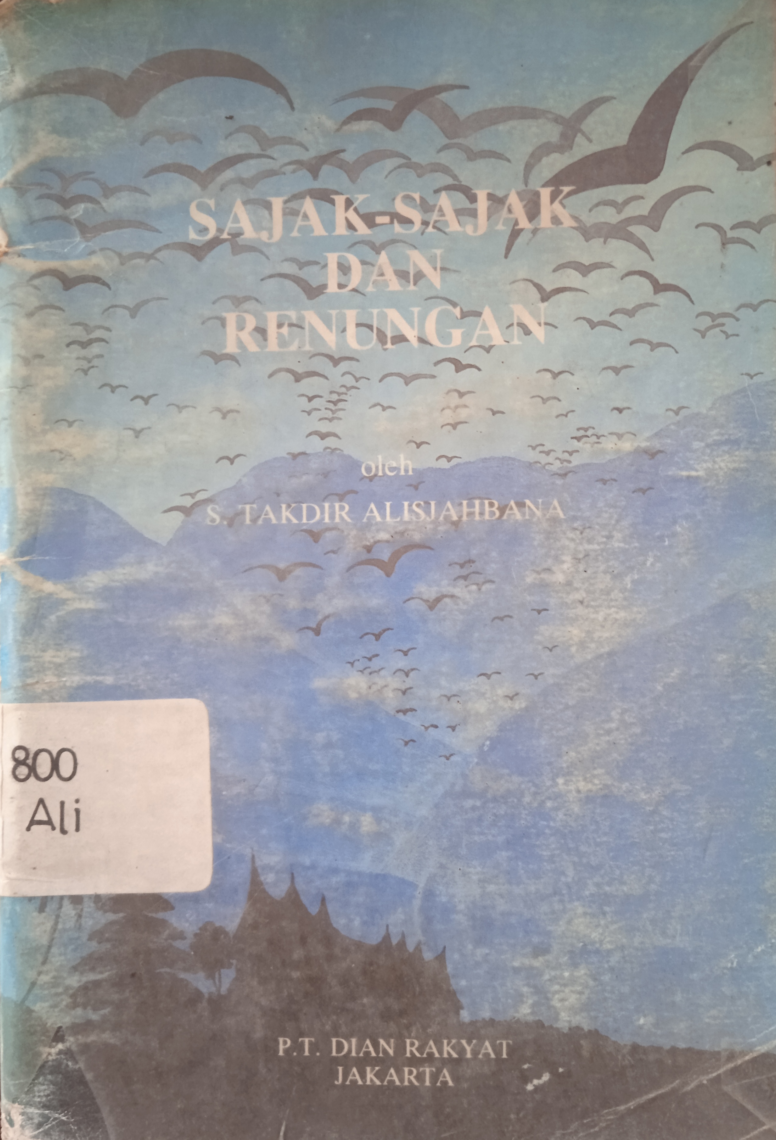 Cover Sajak-sajak dan Renungan