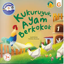 Cover Kukuruyuk Ayam Berkokok :  Seri Hewan Ternak / Izzah Annisa