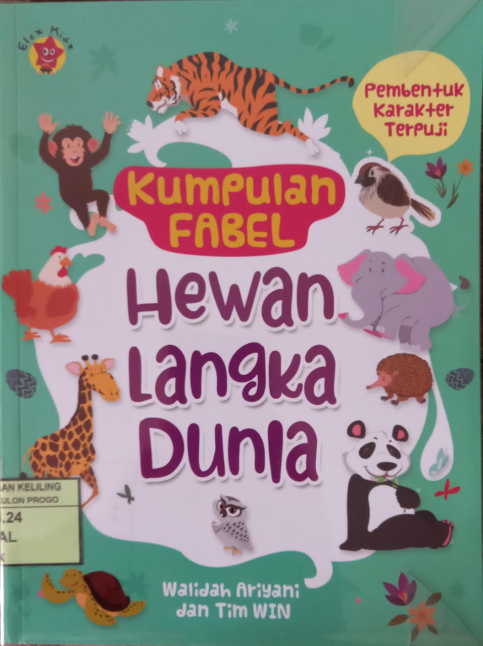 Cover Kumpulan Fabel Hewan Langka Dunia