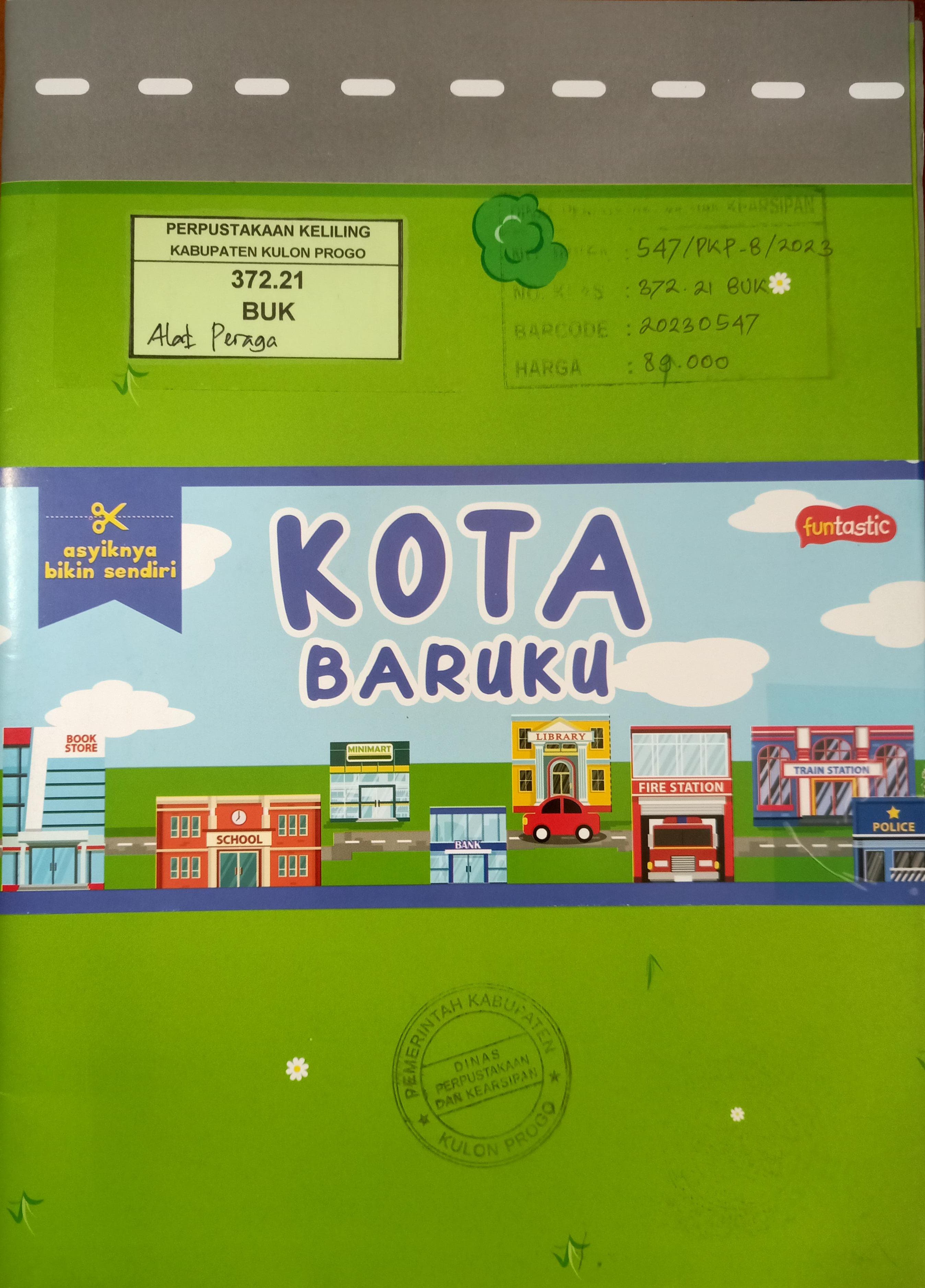 Cover Asyiknya bikin sendiri kota baruku