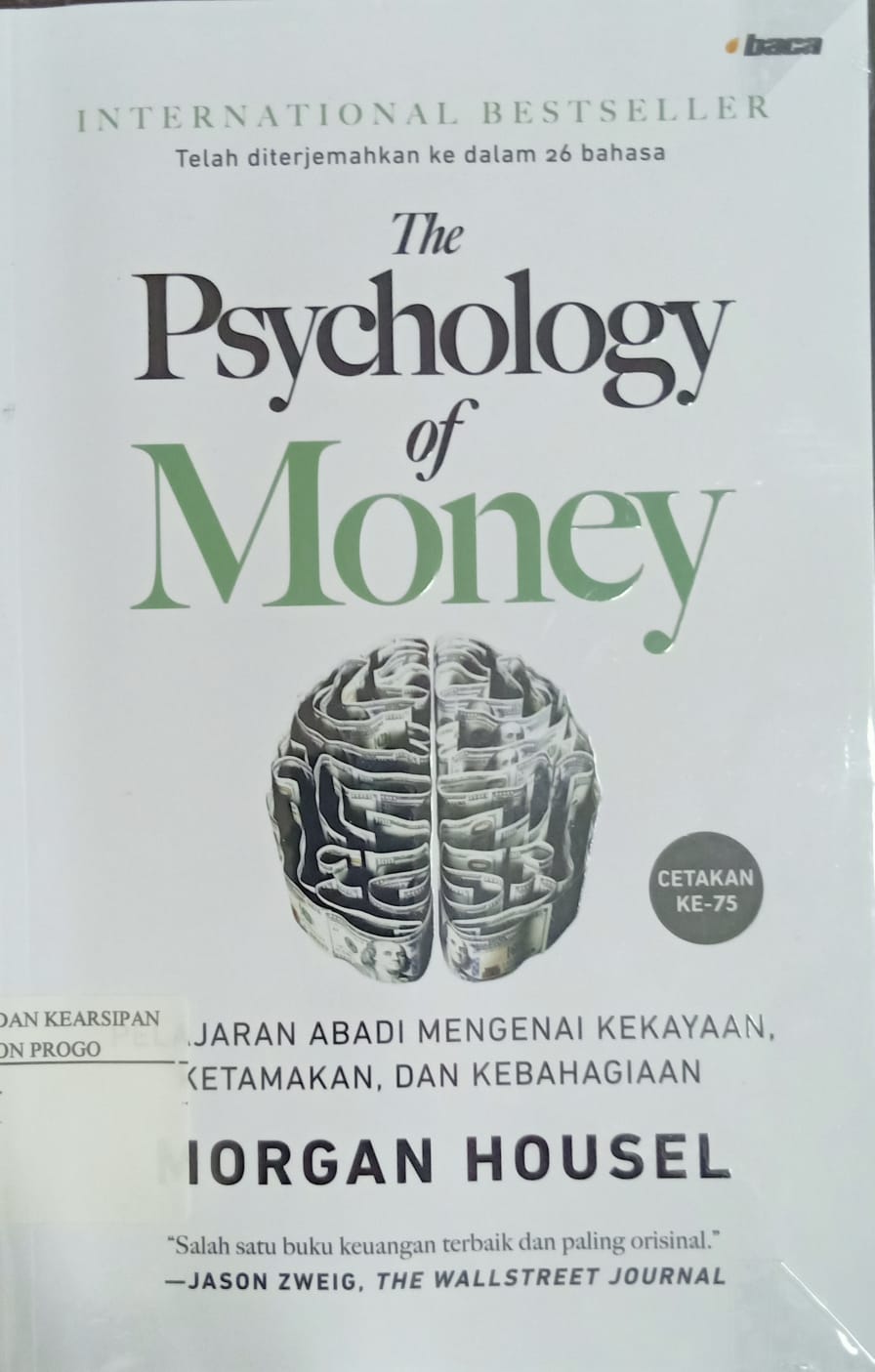 Cover The psychology of money / Morgan Housel