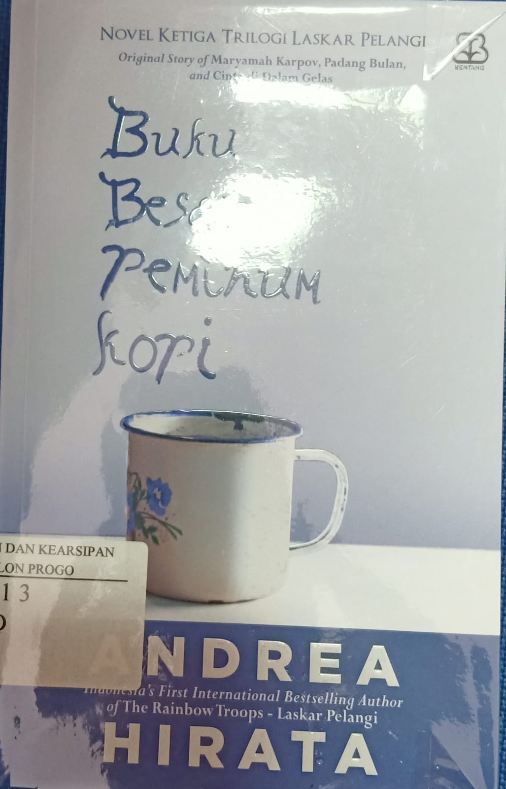 Cover Buku Besar Peminum Kopi / Andrea Hirata