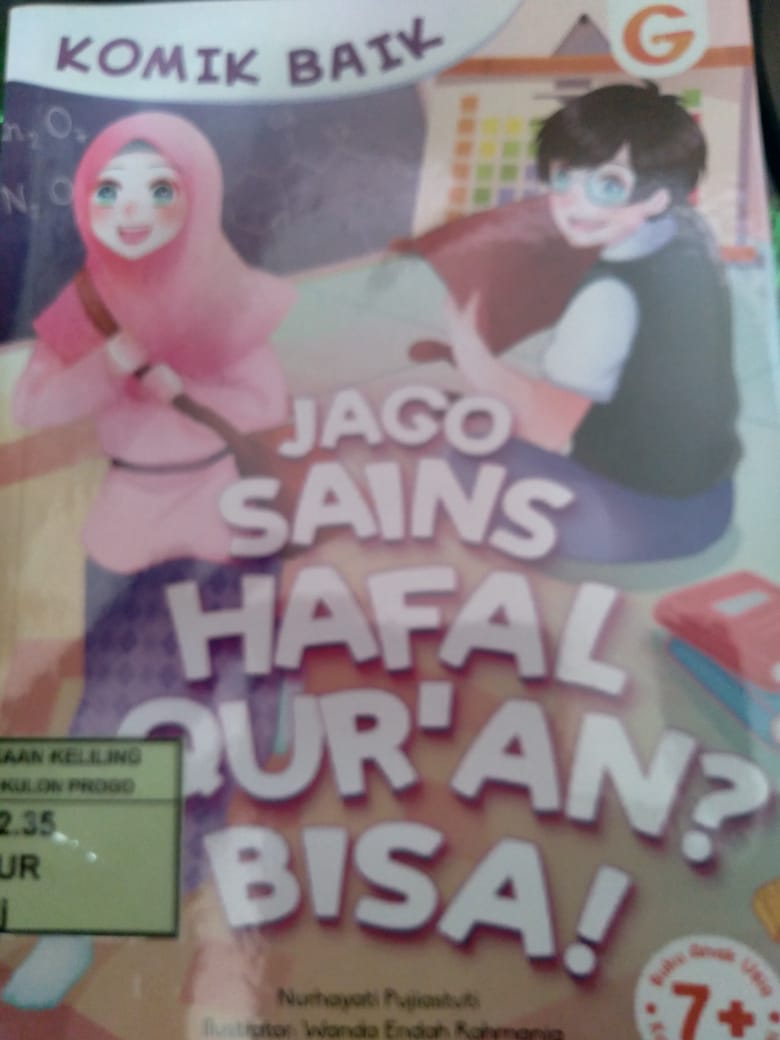 Cover Komik Baik, Jago Sains Hafal Qur'an, Bisa! / Nurhayah Pujiasih