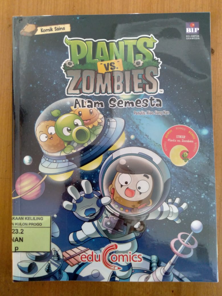 Cover Educomics Plants Vs Zombies: Alam Semesta / Xiao Jiang Nan