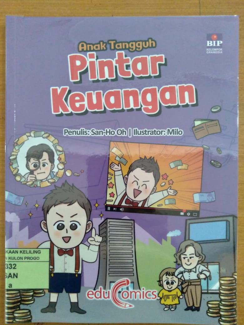 Cover Educomics Anak Tangguh: Pintar Keuangan / San-Ho Oh