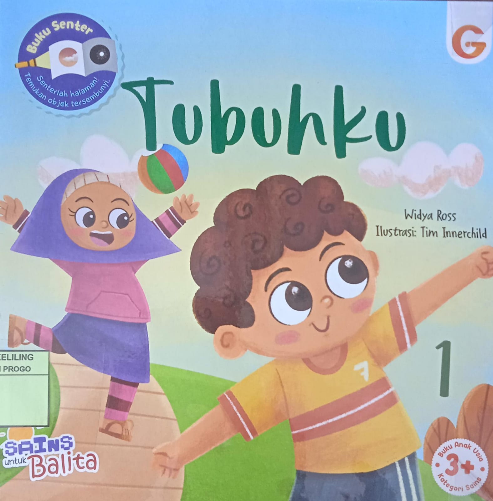 Cover Tubuhku / Widya Ross ; Penyunting, Jumi Haryani