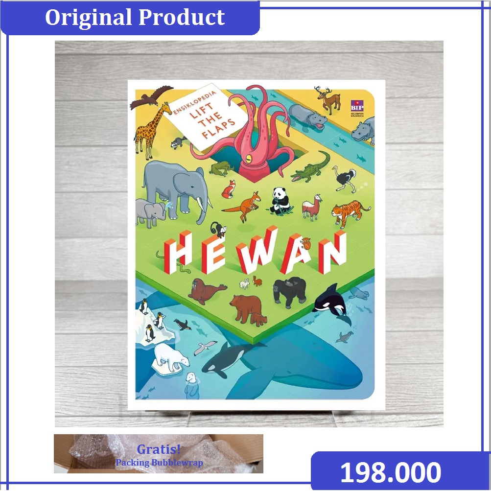 Cover Ensiklopedia Lift The Flaps :  Hewan / Willow Marnie
