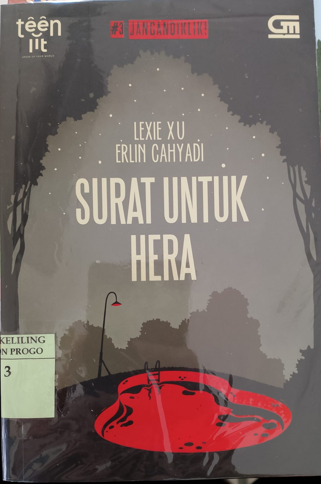 Cover surat untuk hera / Lexie xu, Erlin Cahyadi;ilustrator, Steven Andersen