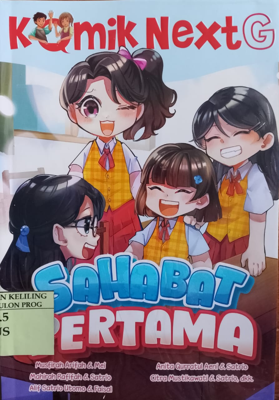 Cover sahabat pertama / Musfirah Arifah, mei, mahirah Rafifah, satrio, Alif satrio Utomo, Faisal, Anita Qurratul Aeni, satrio, Citra Mustikawati; ilustasi,Mei; penyunting, WiwitWijiastuti