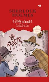 Cover A Study in Scarlet / Arthur Conan Doyle; Alex Wolf, Ilustrator, Alex Paterson, Eve O'Brien