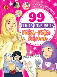 Cover 99 cerita inspiratif putri-putri salehah / ChitravSavitri Kusumawardhani; ilustrator, Saskia Gita Sakanti