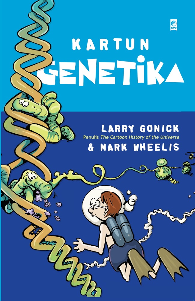 Cover Kartun genetika / Larry Gonick, Mark Wheelis