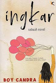 Cover Ingkar :  sebuah novel / Boy Candra; Penyunting,EnHa, Widyawati Oktavia