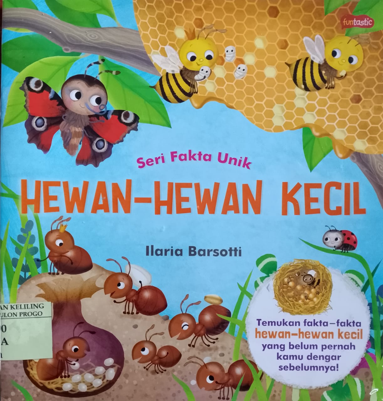 Cover hewan-hewan kecil / ilaria barsotti