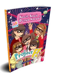 Cover Project F / Dhiyaa Khaira Alisha, Asep Vess: ilustrasi sampul, Azzahra Ind: ilustrasi isi, Haya Aliya Zaki: penyunting naskah, Vicky Larasita: penyunting naskah, Anisa Nurul Faida: proofreader, Hayizuaficus: desain sampul, Robi Novendi A: layout sampul, Kazzu: Setting isi, Robi Novendi: setting isi