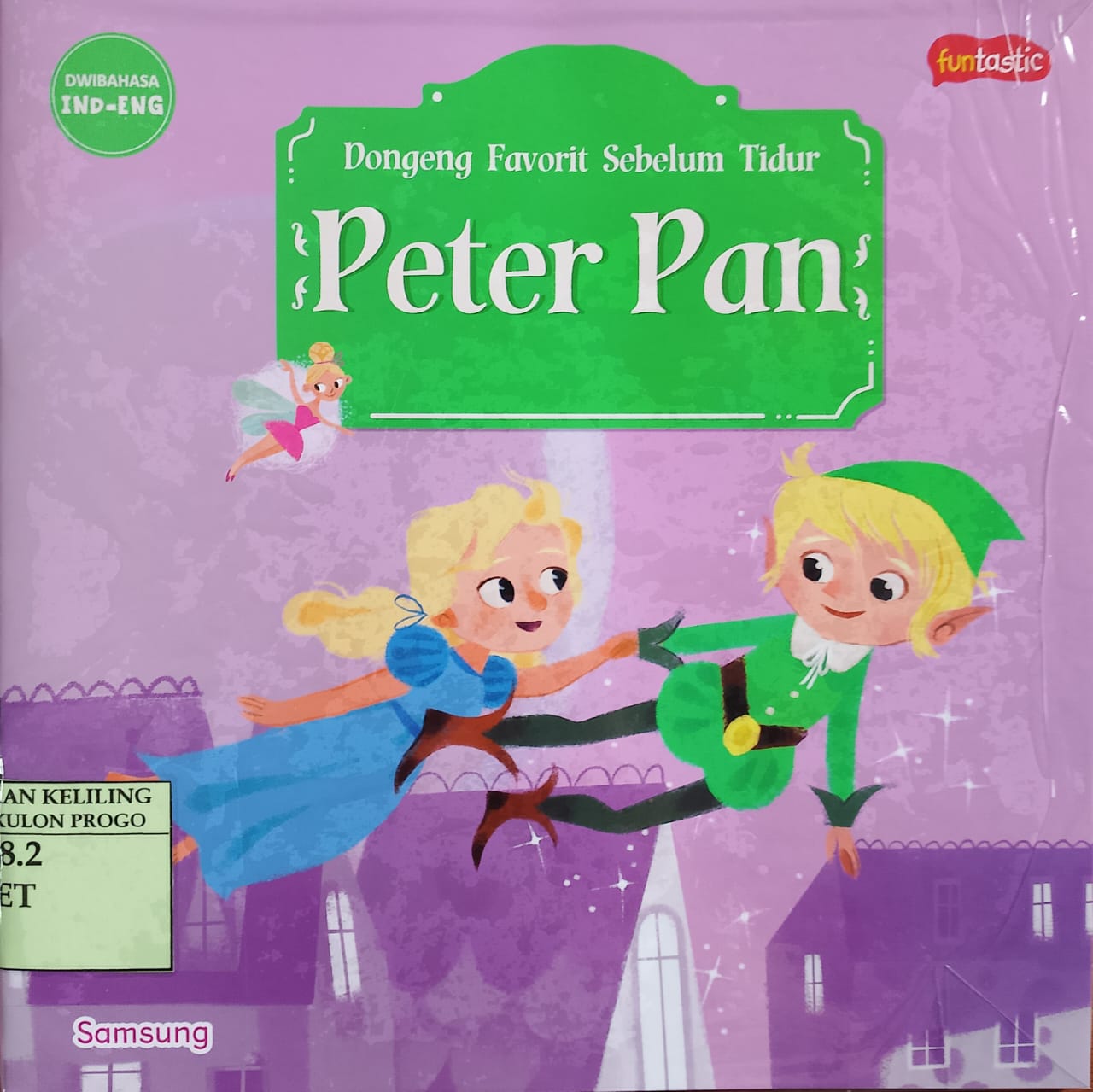 Cover peterpan / alih bahasa, Arin