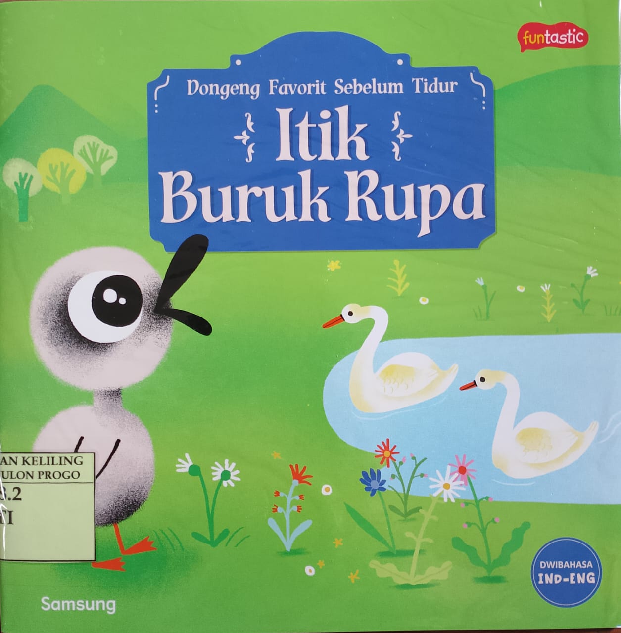 Cover itik buruk rupa / alih bahasa, Santika Krisnadiari
