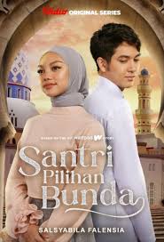 Cover Santri pilihan bunda / Salsabila Falensia; Penyunting, Akmalia, Ilustrator, Jeasy