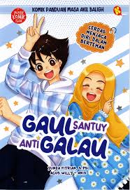 Cover Gaul santuy anti galau / Yunda Fitriani; Penyunting, Tri Prihantini; Ilustrator, Agus Willy