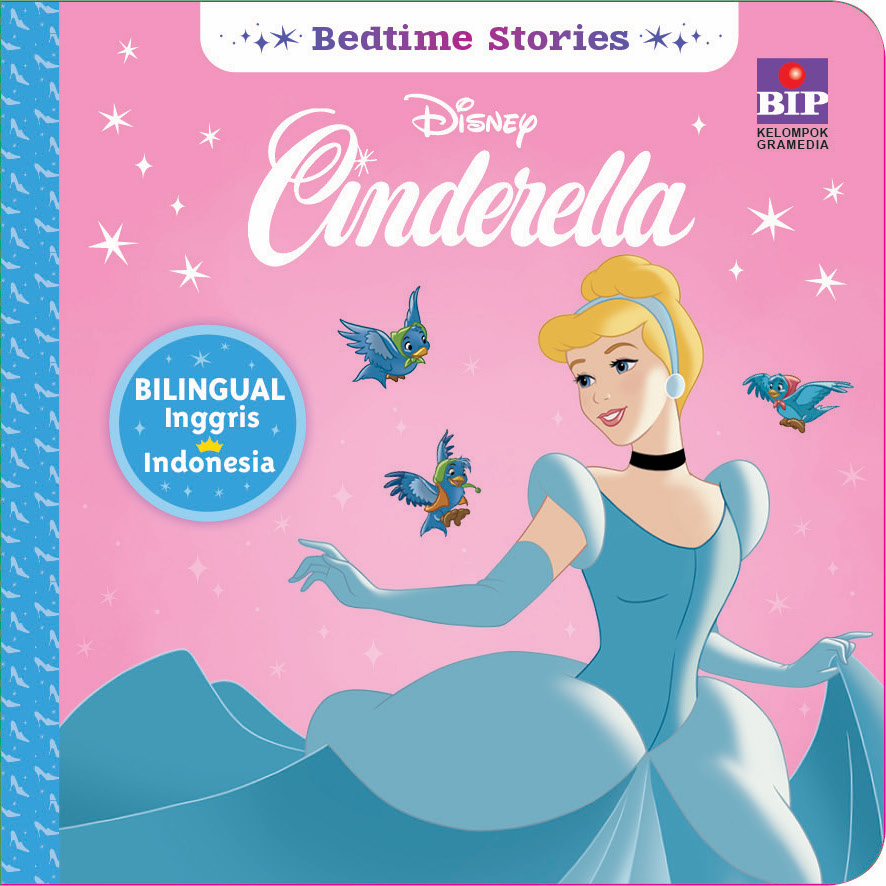 Cover Cinderella :  Bedtime Stories Disney / Putri Sastra, Amori Eliab, Niken Ayu Putri