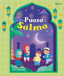 Cover Puasa salma / Sutono Adiwerna, Nur Istiqomah; Penyunting, Syifa Nurul Aulia, Febby Ismiyati; Ilustrator, Vella Avisya