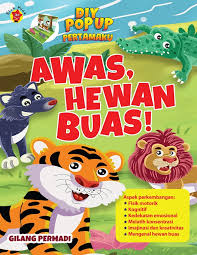 Cover Diy pop up pertamaku awas hewan buas! / Gilang Permadi