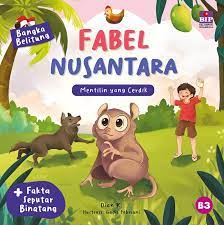 Cover Fabel nusantara mentilin yang cerdik / Dian K; ilustrasi, Gadis febriani