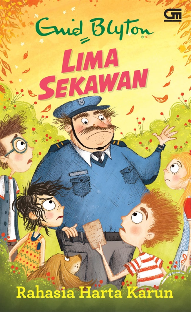 Cover Lima sekawan :  Rahasia harta karun / Enid Blyton; Alih bahasa; Agus setiadi