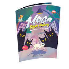 Cover Moca ingin pulang / Iwok Abqary; penerjemah, Chandra M Trochesset; ilustrasi, Omega Hanifa
