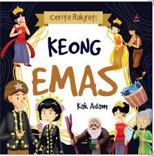 Cover Keong emas / Kak Adam: Penyunting; Shafira karima ardanareswari