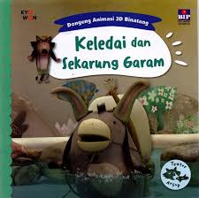 Cover Keledai dan Sekarung garam :  Dongeng Animasi 3D Binatang / Jane Clarissa; penerjemah, Aprilia Wirahma; penyunting, Astred Maulidya; desainer