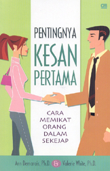 Cover Pentingnya kesan pertama :  cara memikat orang dalam sekejap / Ann Demarais