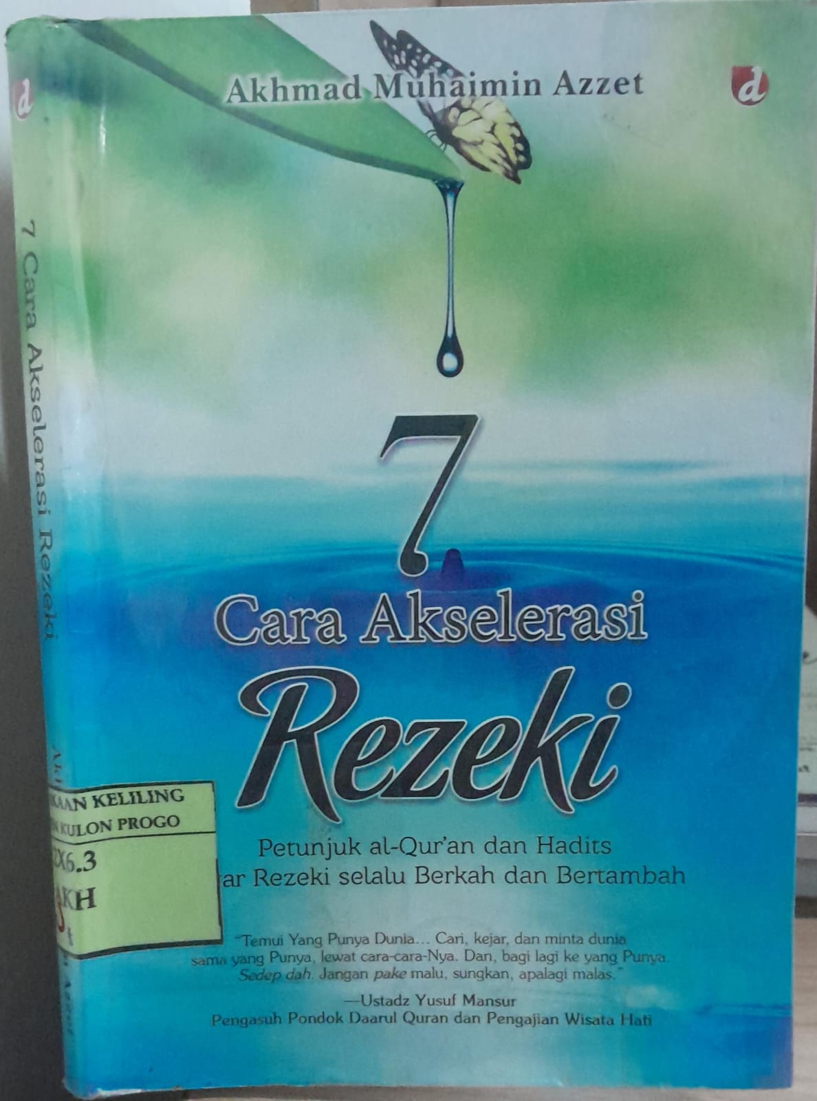 Cover 7 Cara Akselerasi Rezeki / Akhmad Muhaimin Azzet