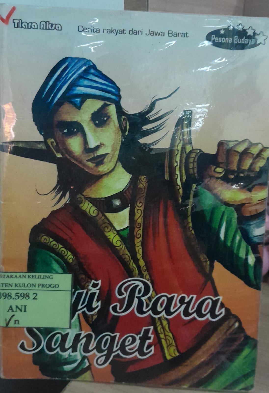 Cover Nyi Rara Sanget :  (Cerita Rakyat dari Garut-Jabar) / Ani Darma