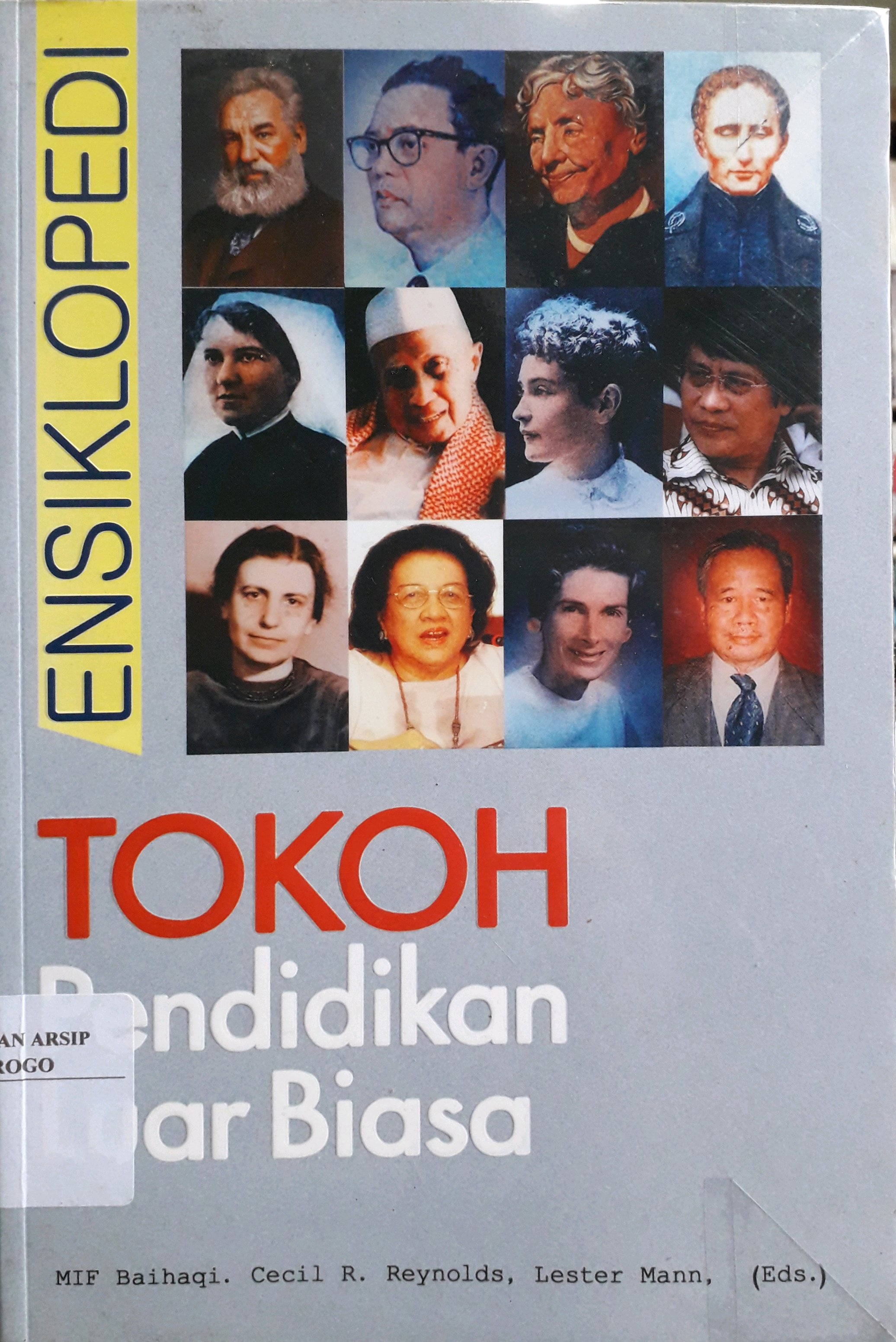 Cover Ensiklopedi Tokoh Pendidikan Luar Biasa / Penulis, MIF Baihaqi