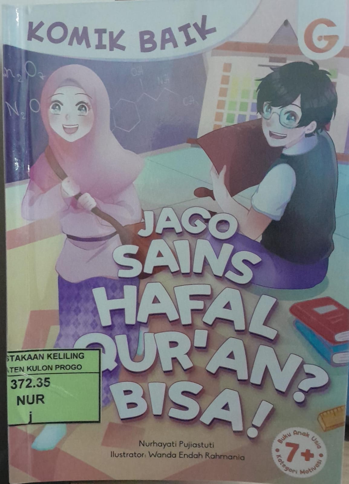 Cover Jago Sains Hafal Qur'an? Bisa! / Nurhayati Pujiastuti