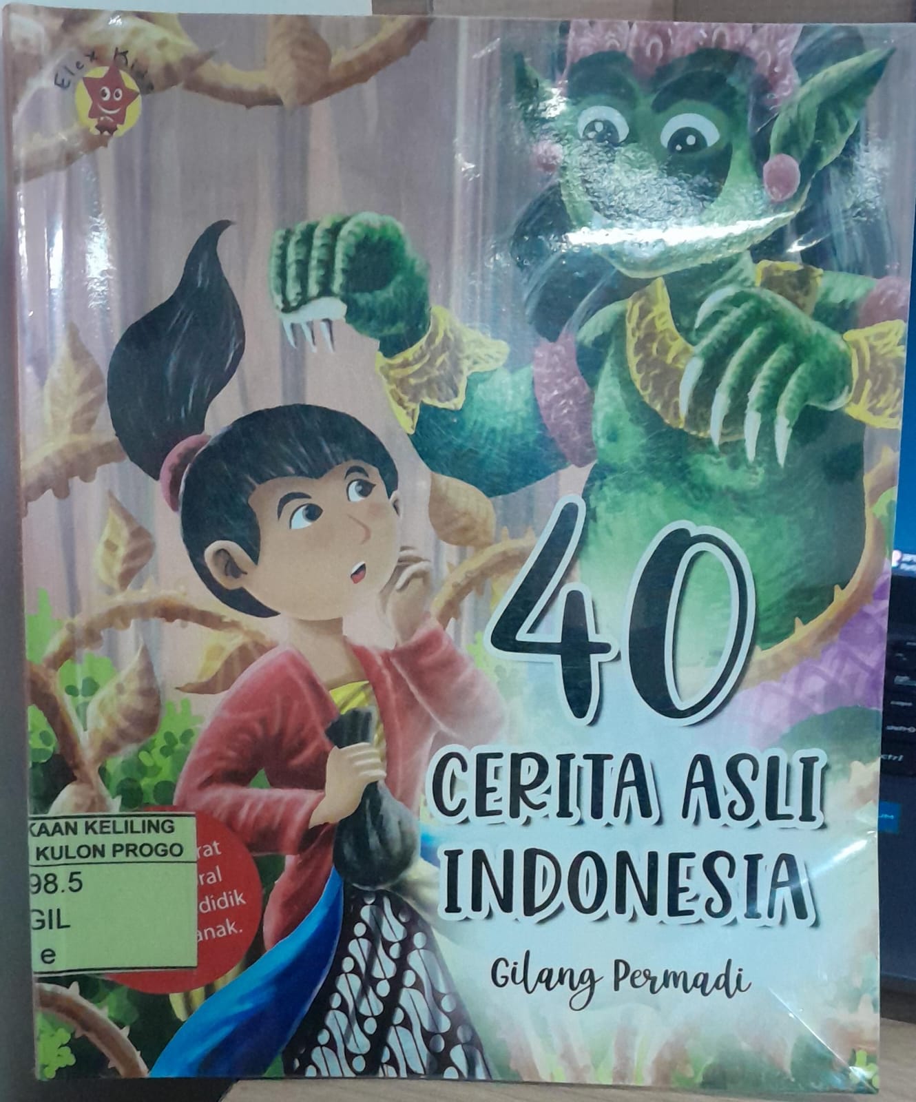 Cover 40 Cerita Asli Indonesia / Gilang Permadi