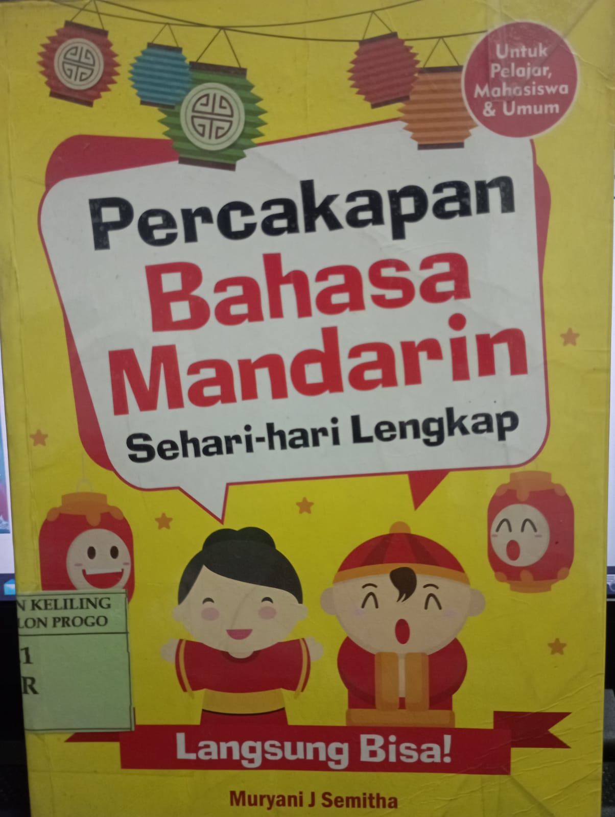 Cover Percakapan Bahasa Mandari Sehari-hari Lengkap / Muryani J Semitha