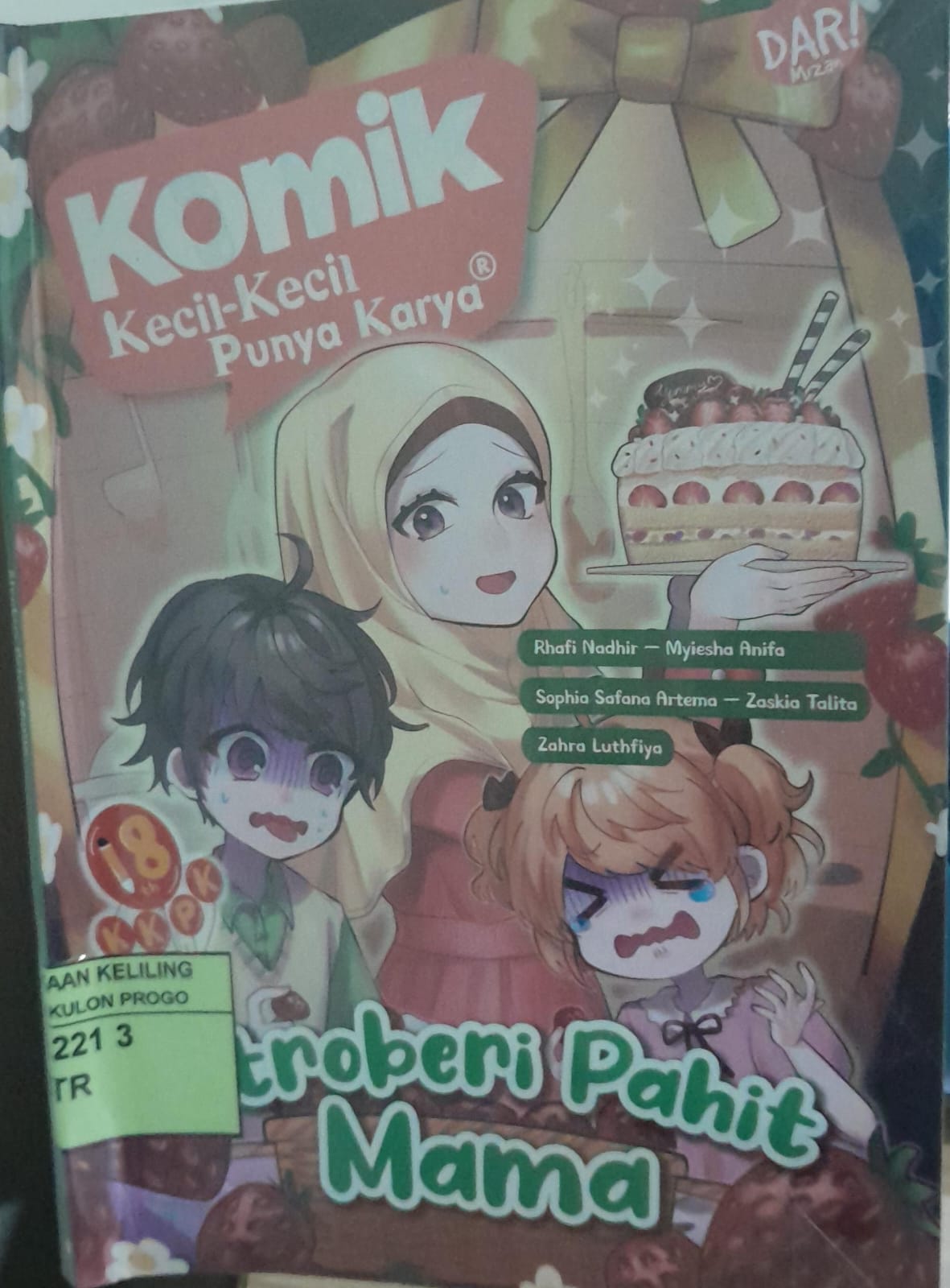 Cover Kecil-kecil Punya Karya :  Stroberi Pahit Mama