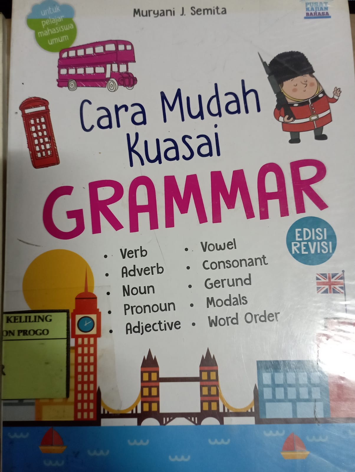 Cover Cara Mudah Kuasai Grammar / Muryani J Semitha