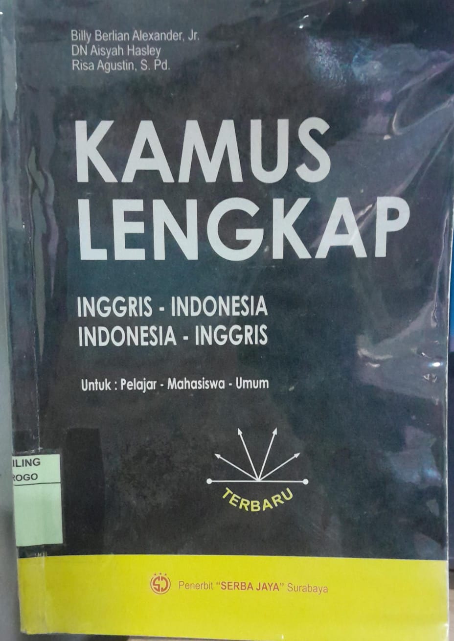 Cover Kamus Lengkap Inggris-Indonesia Indonesia-Inggris