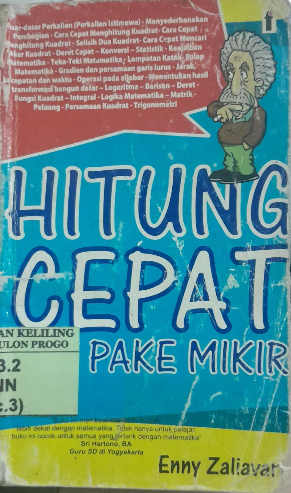 Cover Hitung Cepat Gak Pake Mikir / Enny Zaliavari