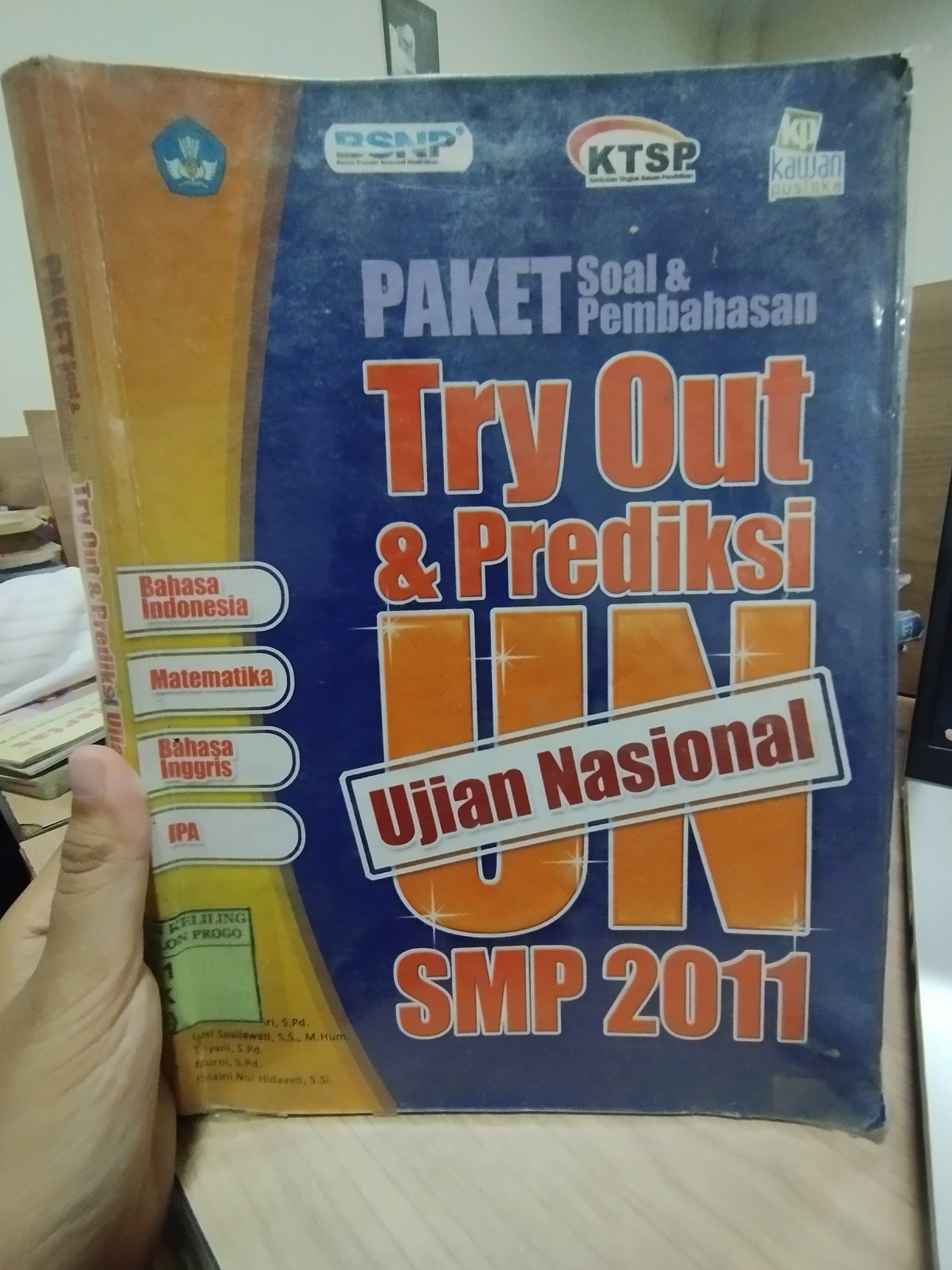 Cover Paket Soal dan Pembahasan Try Out & Prediksi UN